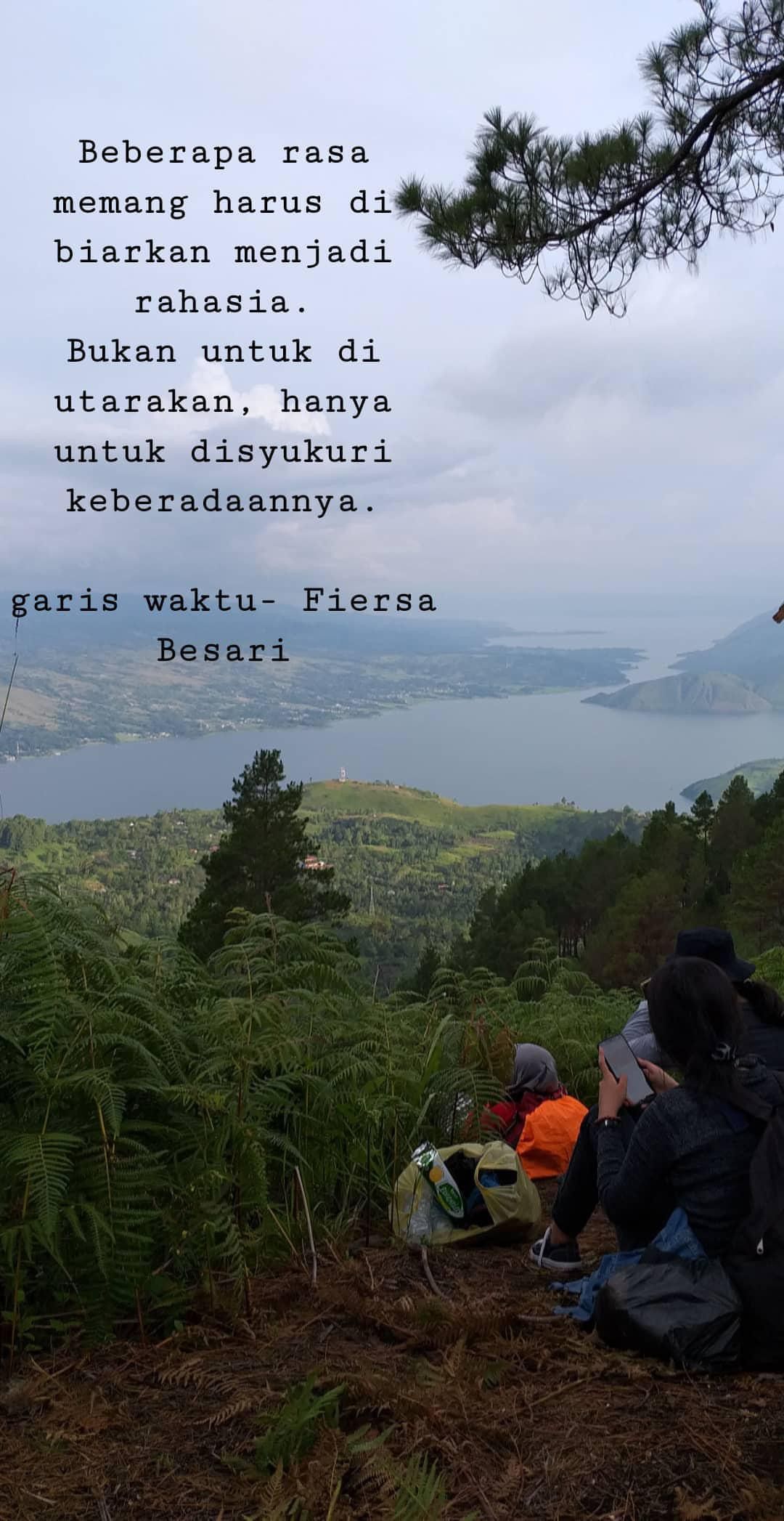 Merenungi Alam Lewat Kata-Kata Fiersa Besari
