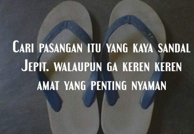 Sandal Jepit: Alas Kaki Sejuta Umat