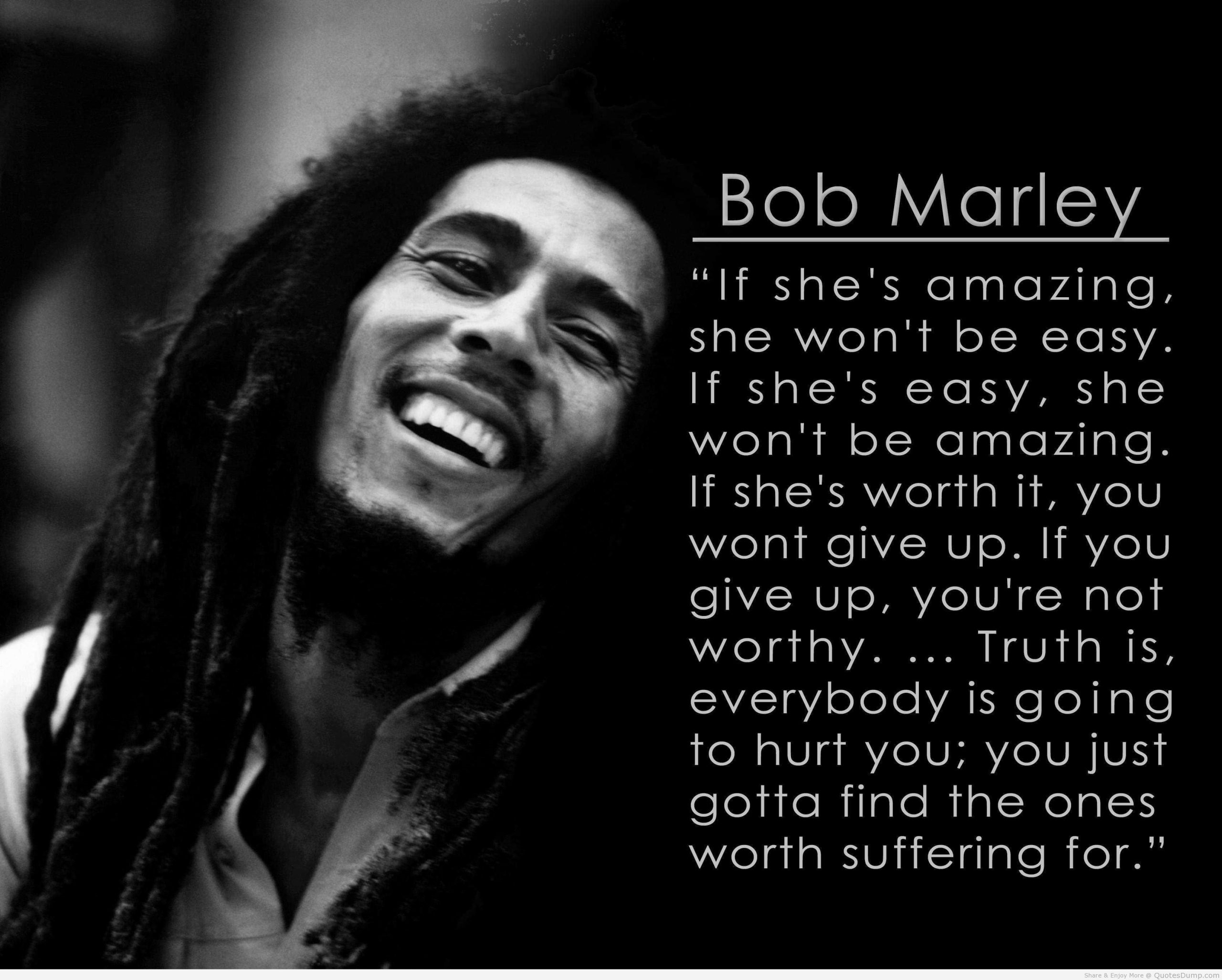 Mengenal Filosofi Hidup dalam Kata-Kata Bob Marley