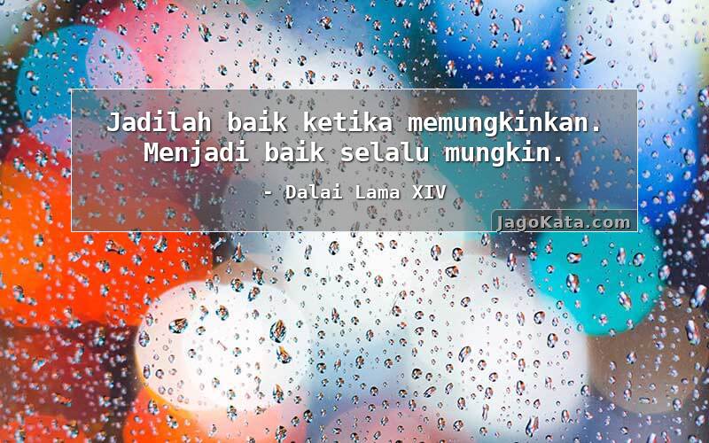 Merenungkan Kebijaksanaan: Inspirasi dari Kata Bijak Dalai Lama
