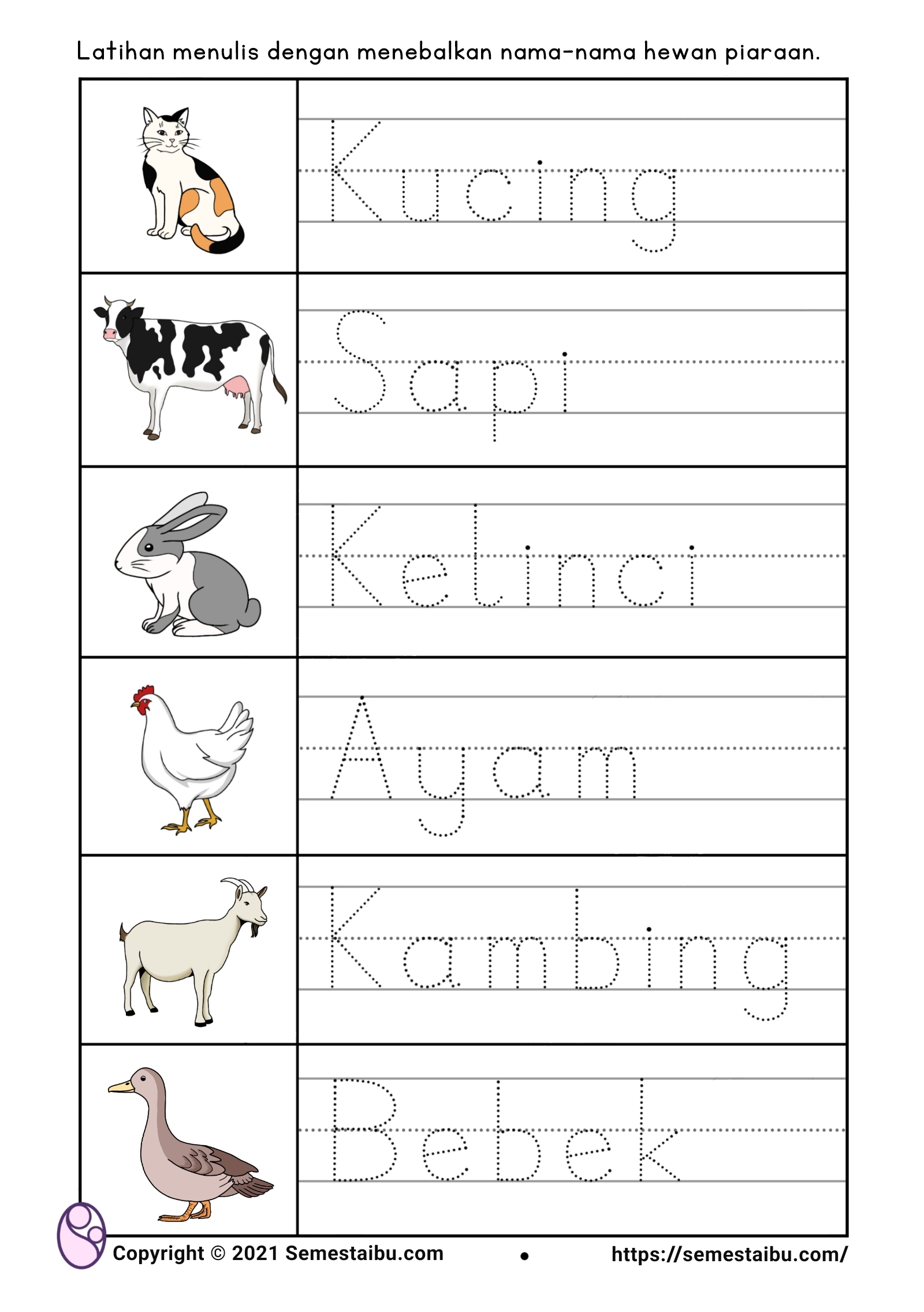 Belajar Menulis Kata untuk Anak TK: Pendekatan Alami dan Merata